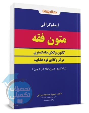 اینفوگرافی متون فقه کانون وکلای دادگستری و مرکز وکلای قوه قضاییه