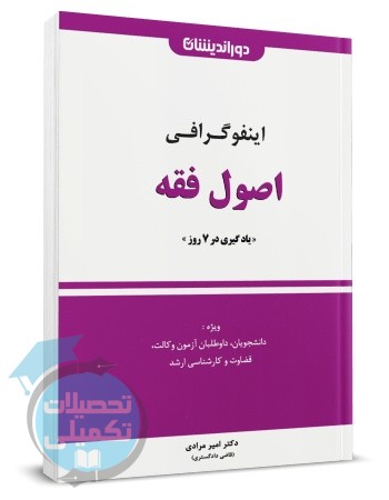 کتاب اینفوگرافی اصول فقه دوراندیشان اثر دکتر امیر مرادی